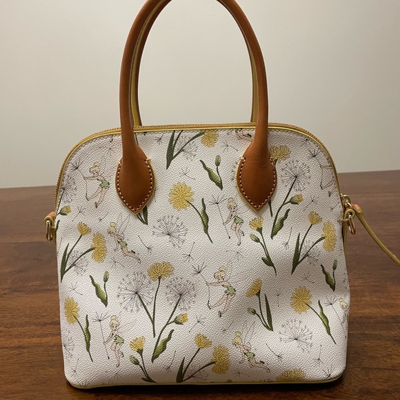 2021 Tinker Bell Dandelion Dooney & Bourke Satchel Dome Purse - Picture 3 of 5